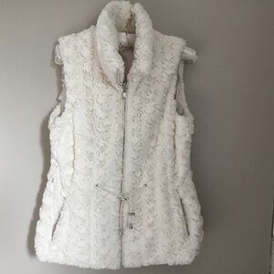 Gallery, reversible faux fur vest